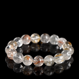Natural Multi Color Phantom Quartz Bracelet | Inner Power & Spiritual Awakening
