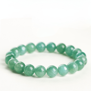 Natural Bi-Color Blue Green Quartz Bracelet | Inner Strength & Healing Energy
